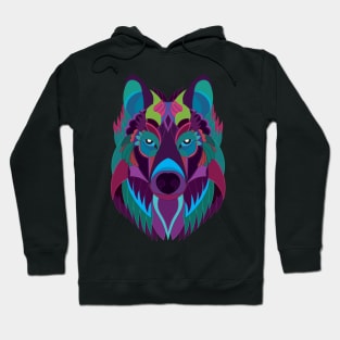 Wolf night Hoodie